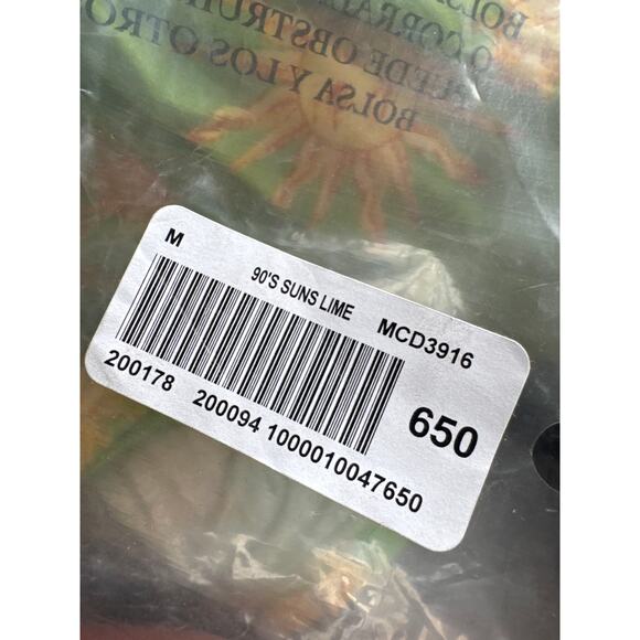 ModCloth 90's Suns Lime Green Seaside Vacay V-Neck Midi Slip Dress M NWT - Picture 5 of 10